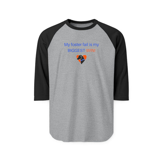 Unisex Three-Quarter Sleeve Raglan Shirt