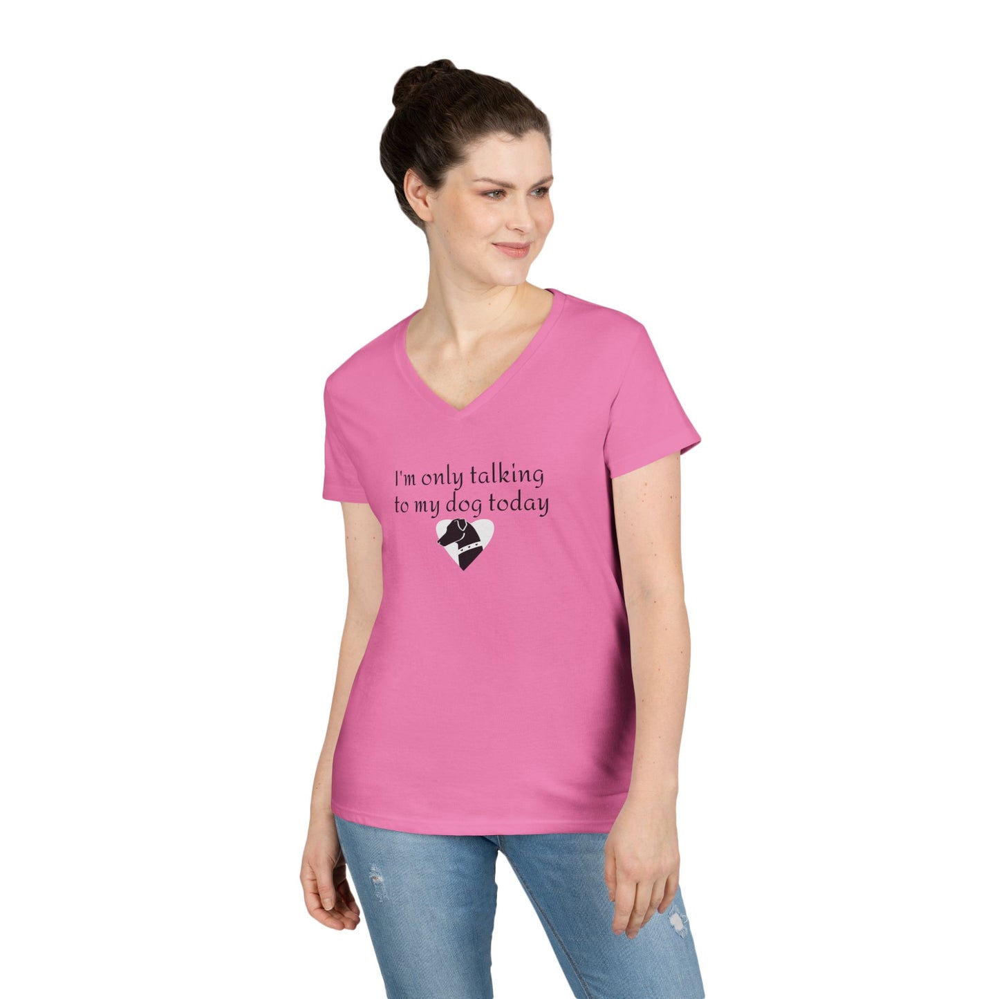 Ladies' V-Neck T-Shirt
