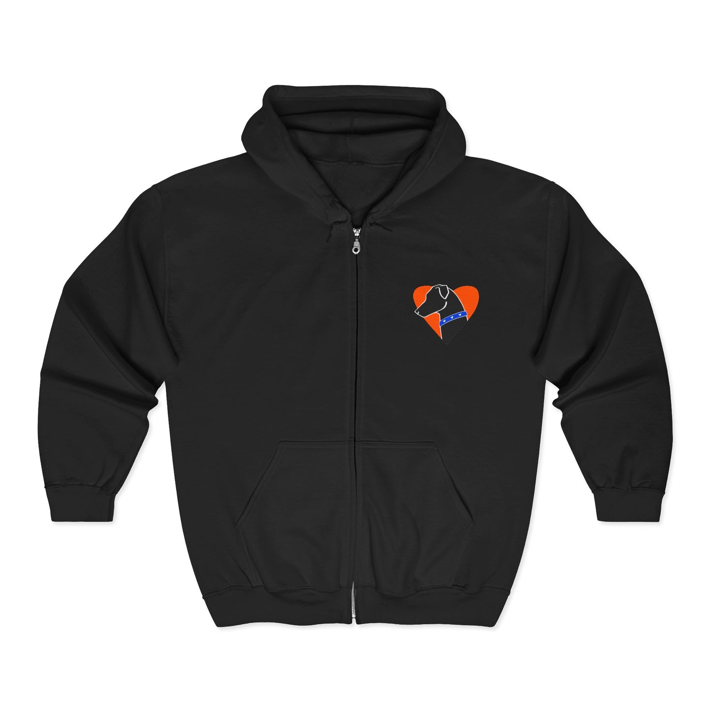 Pawzitively Beautiful Unisex Hoodie | Paw Print Floral Design