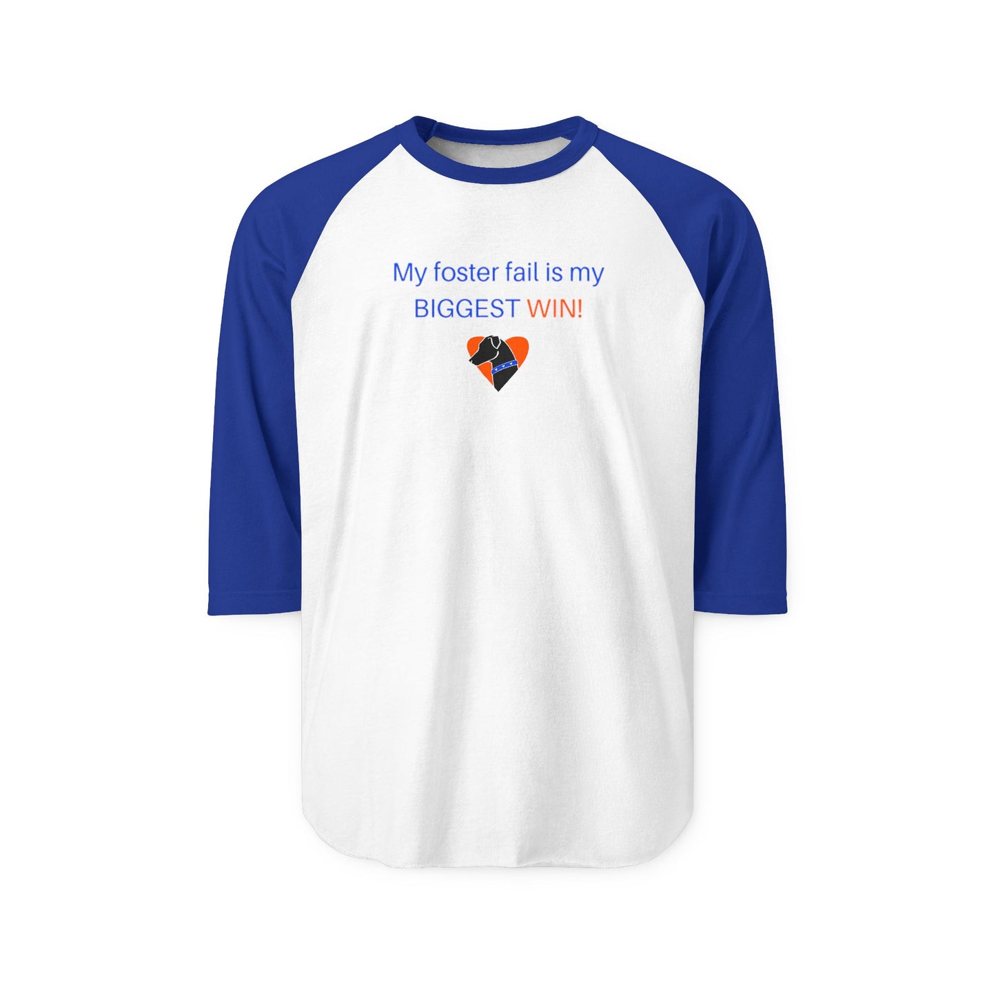 Unisex Three-Quarter Sleeve Raglan Shirt