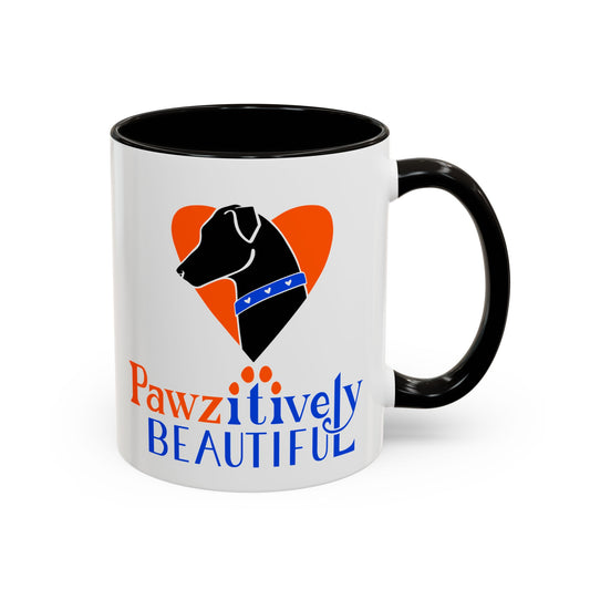 Pawzitively Beautiful Mug  | Colorful Ceramic Drinkware