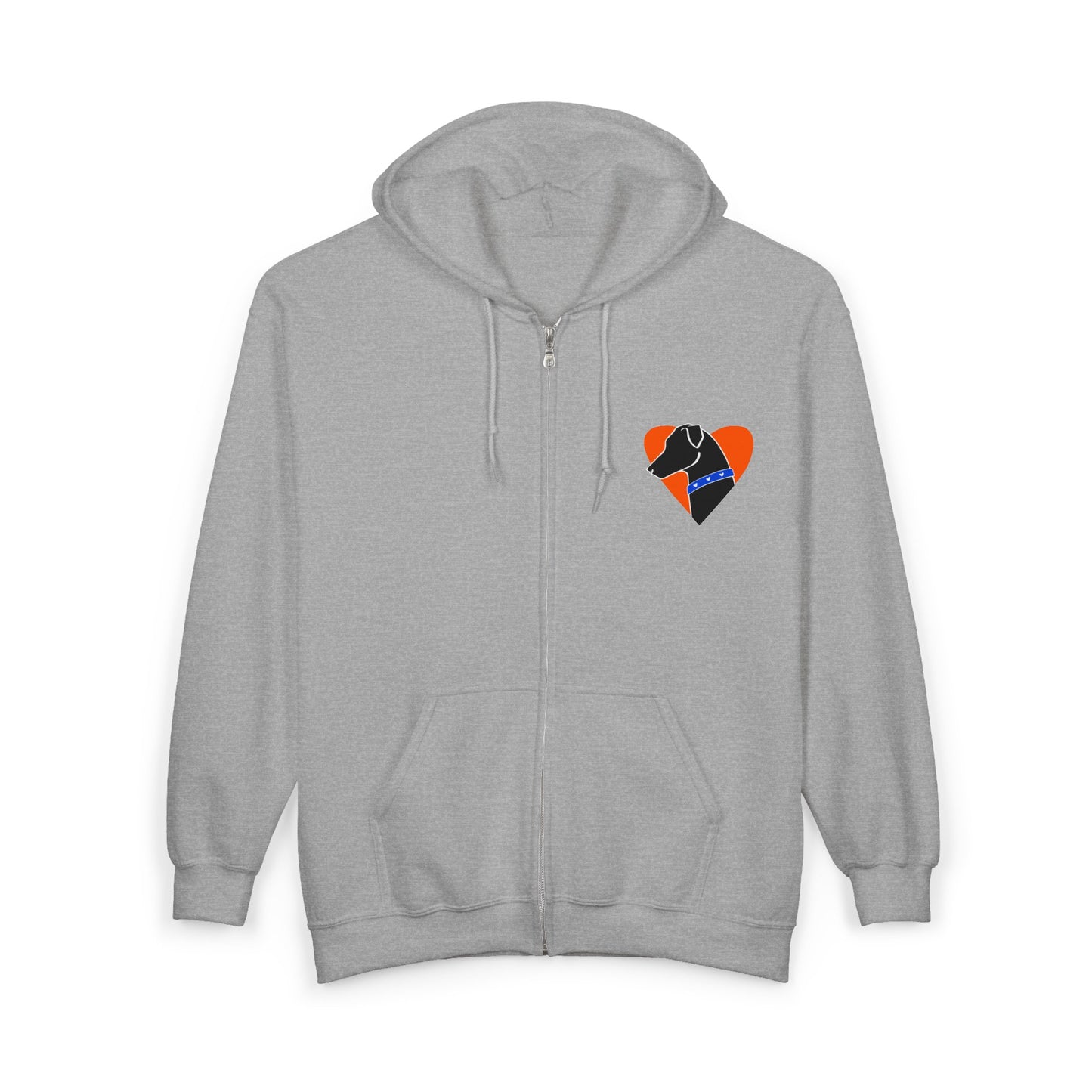 Pawzitively Beautiful Unisex Hoodie | Paw Print Floral Design