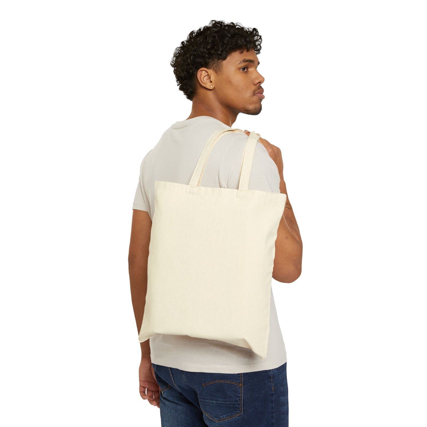 Pawzitively Beautiful Tote Bag | Canvas Tote, Paw Print Design