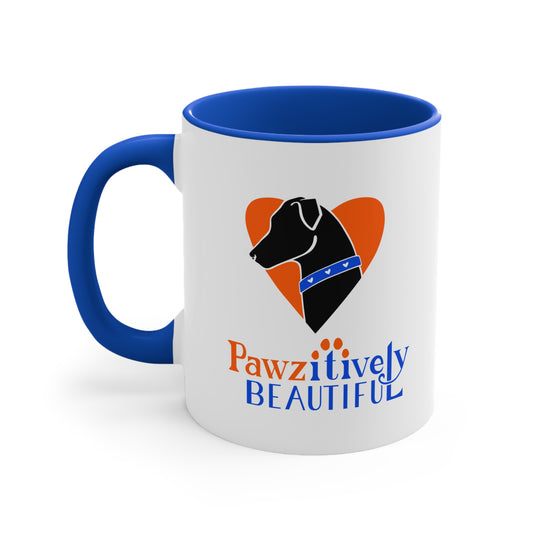 Pawzitively Beautiful Mug | 11oz Accent Mug